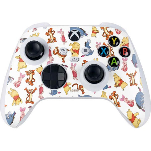 Disney Winnie the Pooh Character Pattern Xbox Series S Controller Skin