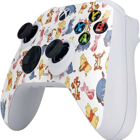 Disney Winnie the Pooh Character Pattern Xbox Series S Controller Skin