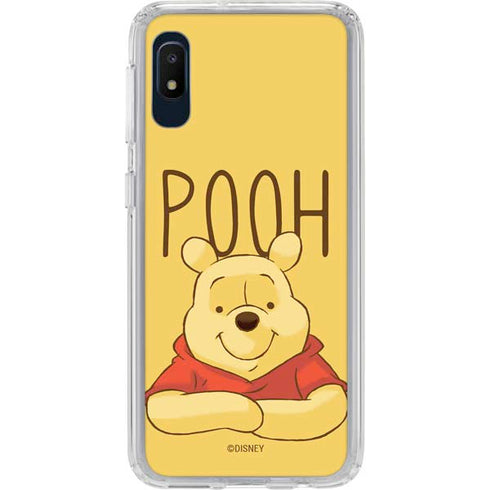 Disney Winnie the Pooh Portrait Galaxy A10e Clear Case