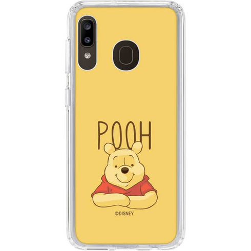 Disney Winnie the Pooh Portrait Galaxy A20 Clear Case