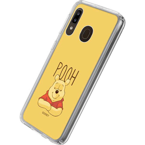 Disney Winnie the Pooh Portrait Galaxy A20 Clear Case