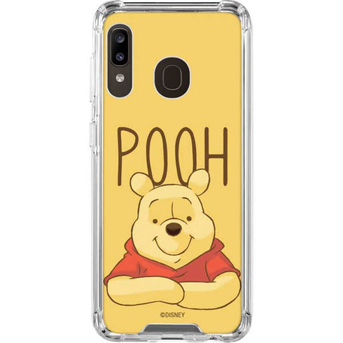 Disney Winnie the Pooh Portrait Galaxy A30 Clear Case