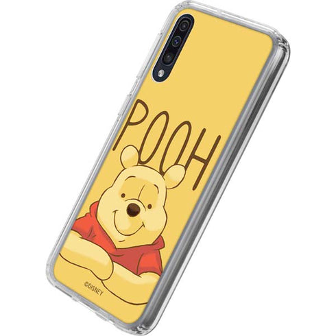Disney Winnie the Pooh Portrait Galaxy A50 Clear Case