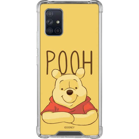 Disney Winnie the Pooh Portrait Galaxy A71 5G Clear Case