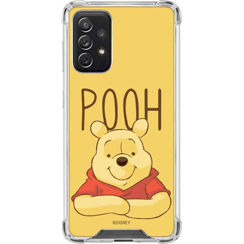 Disney Winnie the Pooh Portrait Galaxy A72 5G Clear Case
