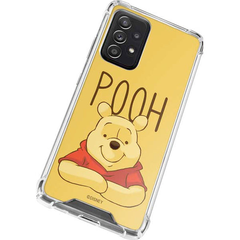 Disney Winnie the Pooh Portrait Galaxy A72 5G Clear Case