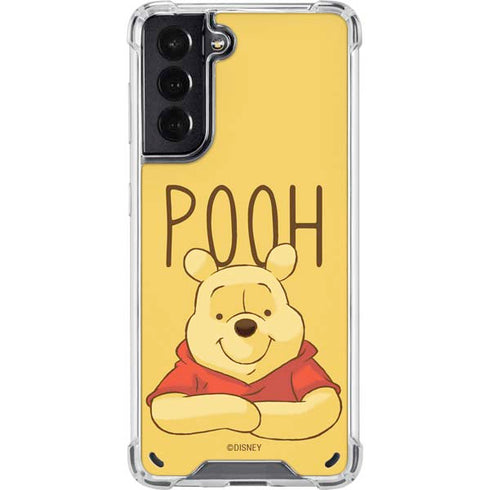 Disney Winnie the Pooh Portrait Galaxy S21 5G Clear Case