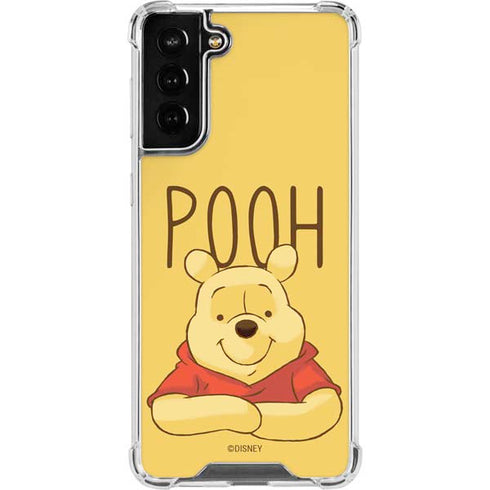 Disney Winnie the Pooh Portrait Galaxy S21 FE Clear Case