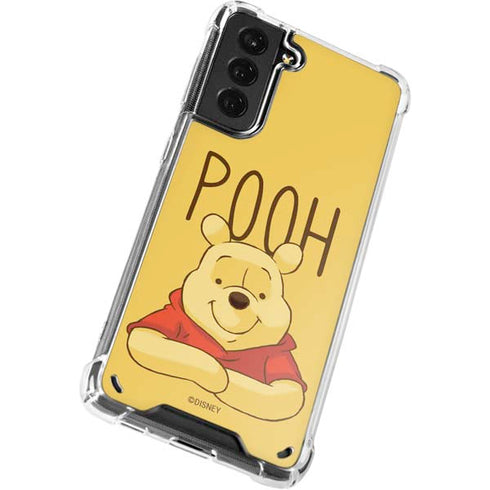Disney Winnie the Pooh Portrait Galaxy S21 Plus 5G Clear Case