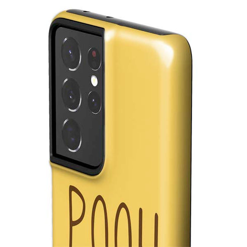 Disney Winnie the Pooh Portrait Galaxy S21 Ultra 5G Pro Case