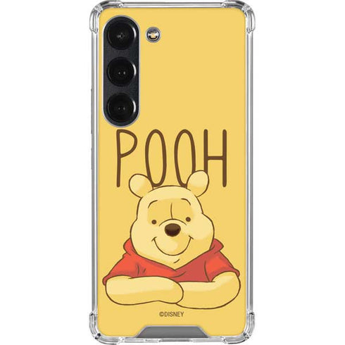 Disney Winnie the Pooh Portrait Galaxy S23 Clear Case