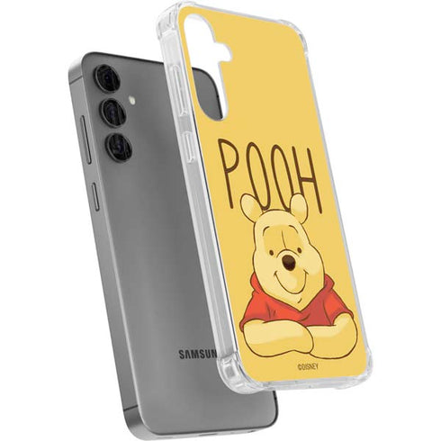 Disney Winnie the Pooh Portrait Galaxy S24 Plus Clear Case