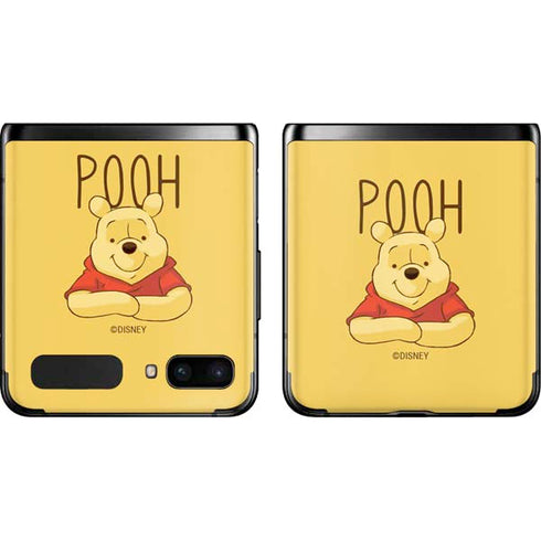 Disney Winnie the Pooh Portrait Galaxy Z Flip Skin