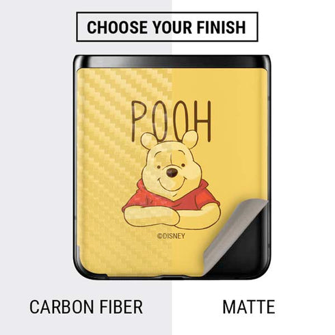 Disney Winnie the Pooh Portrait Galaxy Z Flip Skin