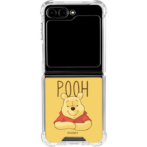 Disney Winnie the Pooh Portrait Galaxy Z Flip5 5G Clear Case