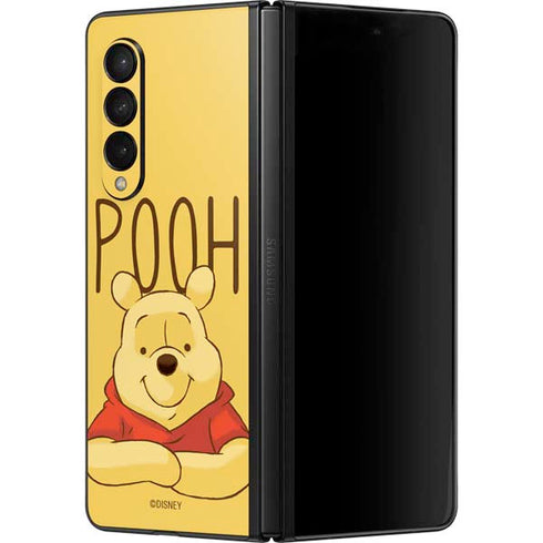 Disney Winnie the Pooh Portrait Galaxy Z Fold3 5G Skin