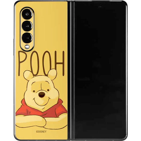 Disney Winnie the Pooh Portrait Galaxy Z Fold3 5G Skin