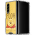 Disney Winnie the Pooh Portrait Galaxy Z Fold4 5G Clear Case