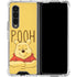 Disney Winnie the Pooh Portrait Galaxy Z Fold4 5G Clear Case