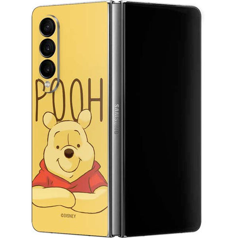 Disney Winnie the Pooh Portrait Galaxy Z Fold4 5G Skin