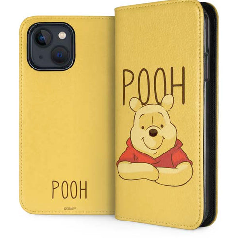 Disney Winnie the Pooh Portrait iPhone 14 Plus Folio Case