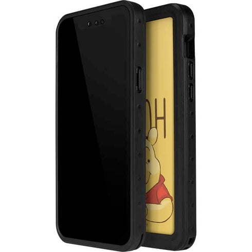 Disney Winnie the Pooh Portrait iPhone 14 Pro Max Waterproof Case