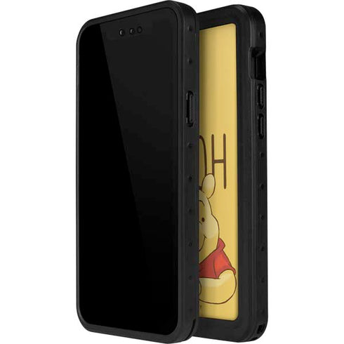 Disney Winnie the Pooh Portrait iPhone 14 Pro Waterproof Case