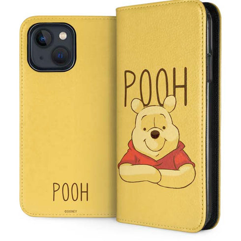Disney Winnie the Pooh Portrait iPhone 15 Plus Folio Case
