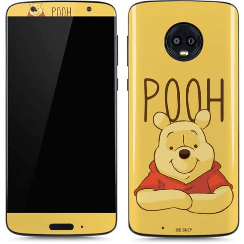 Disney Winnie the Pooh Portrait Moto G6 Skin