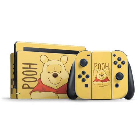 Disney Winnie the Pooh Portrait Nintendo Switch Bundle Skin