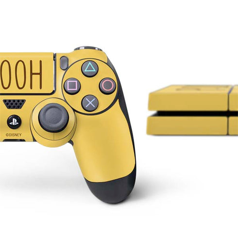 Disney Winnie the Pooh Portrait PS4 Console and Controller Bundle Skin