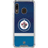 NHL Winnipeg Jets Alternate Jersey Galaxy A30 Clear Case