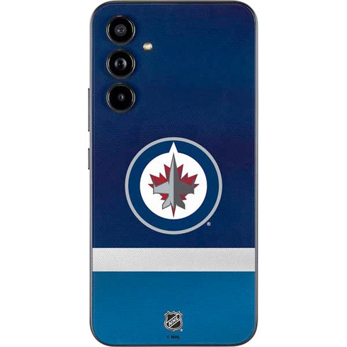 NHL Winnipeg Jets Alternate Jersey Galaxy A54 5G Skin