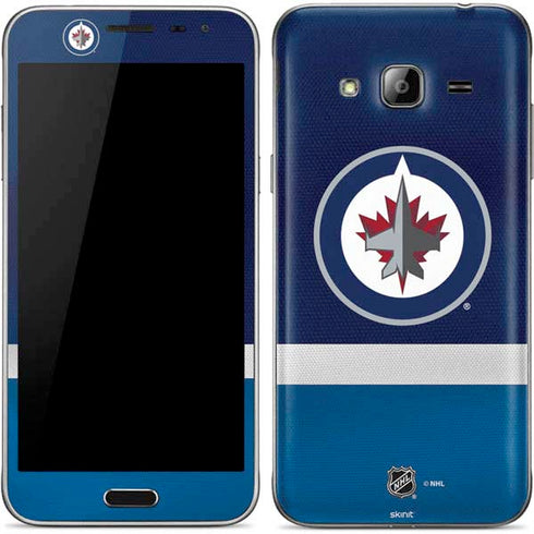 NHL Winnipeg Jets Alternate Jersey Galaxy J3 Skin
