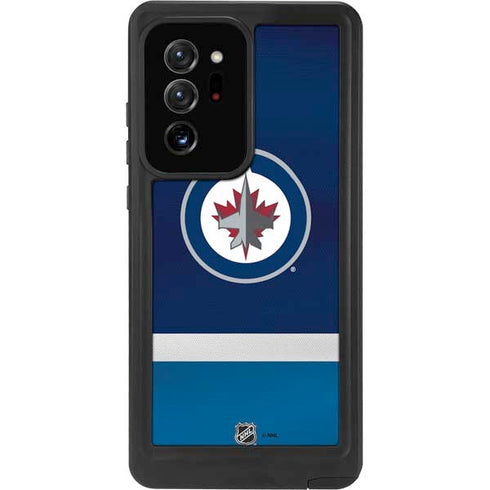 NHL Winnipeg Jets Alternate Jersey Galaxy Note20 Ultra 5G Waterproof Case