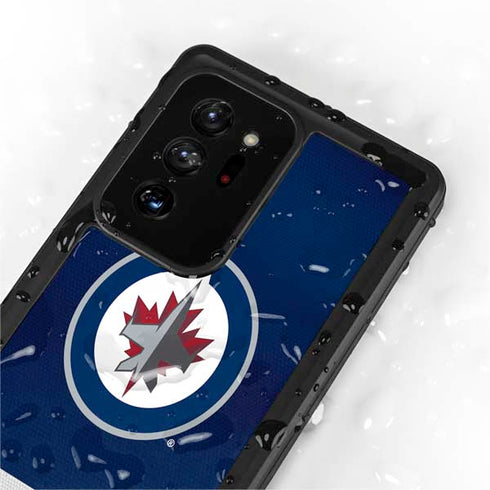 NHL Winnipeg Jets Alternate Jersey Galaxy Note20 Ultra 5G Waterproof Case