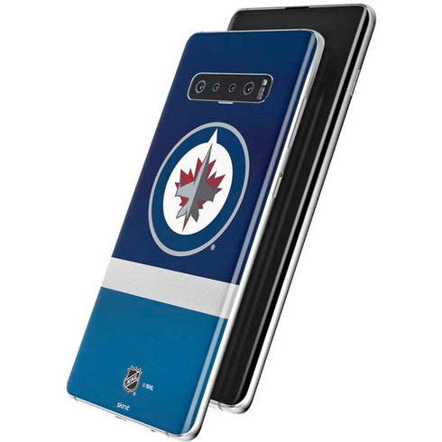 NHL Winnipeg Jets Alternate Jersey Galaxy S10 Skin