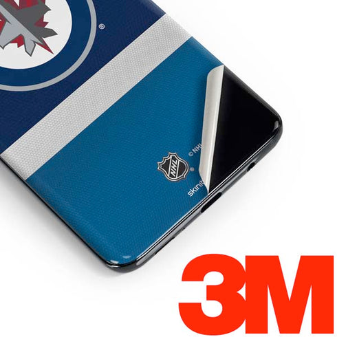NHL Winnipeg Jets Alternate Jersey Galaxy S10e Skin