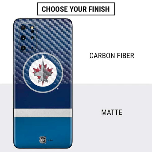 NHL Winnipeg Jets Alternate Jersey Galaxy S20 Plus Skin