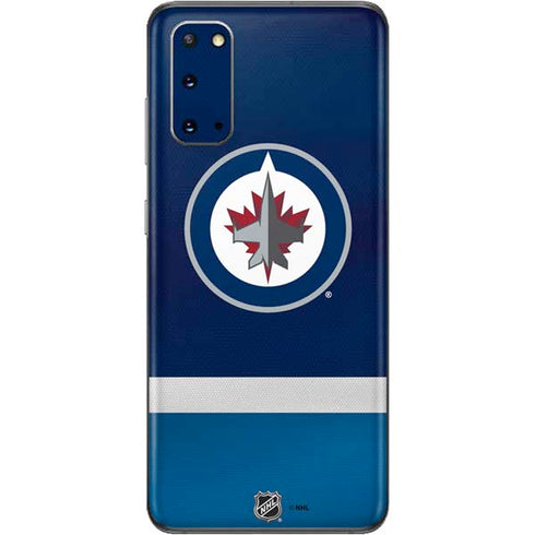 NHL Winnipeg Jets Alternate Jersey Galaxy S20 Skin