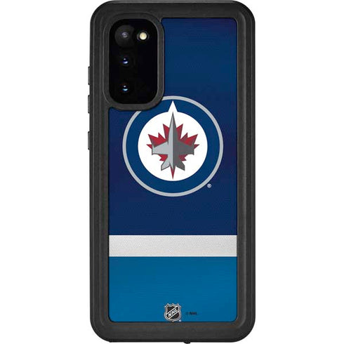 NHL Winnipeg Jets Alternate Jersey Galaxy S20 Waterproof Case