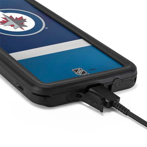 NHL Winnipeg Jets Alternate Jersey Galaxy S20 Waterproof Case