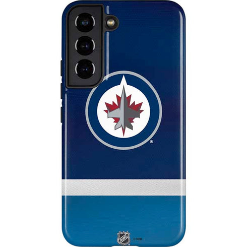 NHL Winnipeg Jets Alternate Jersey Galaxy S22 Pro Case