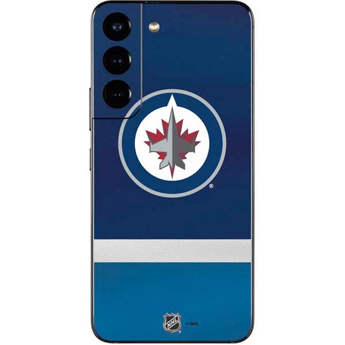 NHL Winnipeg Jets Alternate Jersey Galaxy S22 Skin