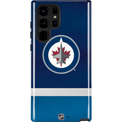 NHL Winnipeg Jets Alternate Jersey Galaxy S22 Ultra Pro Case