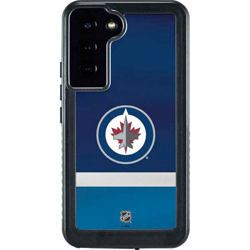 NHL Winnipeg Jets Alternate Jersey Galaxy S23 Plus Waterproof Case
