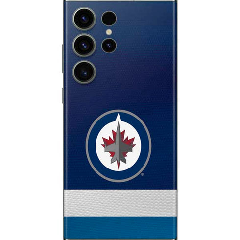 NHL Winnipeg Jets Alternate Jersey Galaxy S23 Ultra Skin