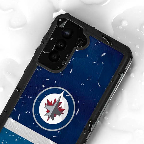 NHL Winnipeg Jets Alternate Jersey Galaxy S23 Waterproof Case