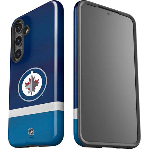 NHL Winnipeg Jets Alternate Jersey Galaxy S24 Plus Impact Case