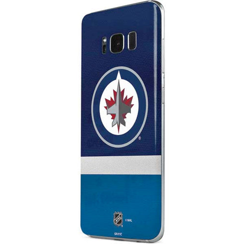 NHL Winnipeg Jets Alternate Jersey Galaxy S8 Plus Skin